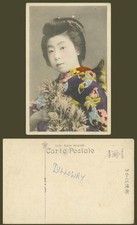 Japan alte handgetönte