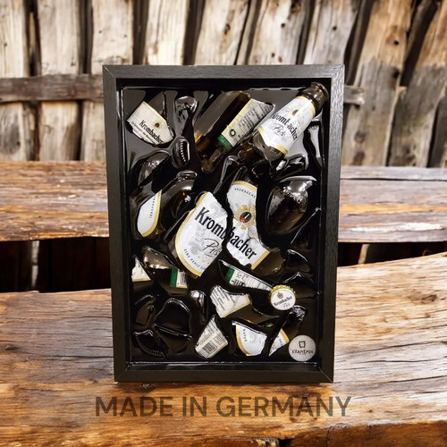 Krombacher bier wandbild im - bier, 3d