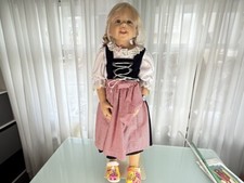 Künstlerpuppe Puppe Monika Levenig Vinyl Puppe 92 cm. Top Zustand