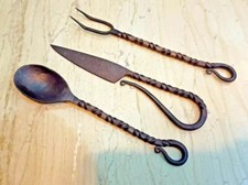 Handgefertigtes Gabel Messer
