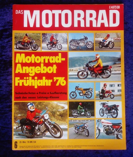 Das motorrad 1976 test - das,