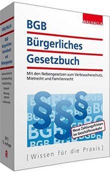 Bgb bürgerliches gesetzbuch - -,