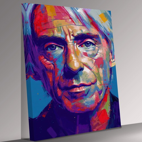 Paul weller ikone abstrakt - paul,