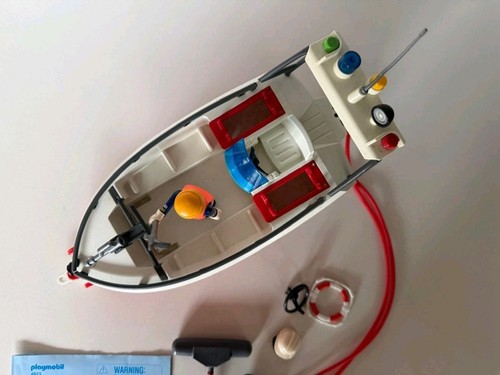 Playmobil 4823 feuerwehr boot - playmobil,