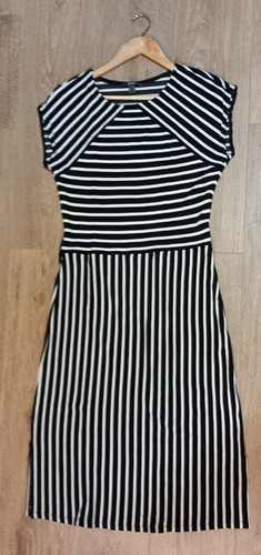 Esprit damenkleid schwarzweiß - esprit,