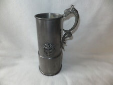 Zinn Krug 20,5 cm hoch  Adler