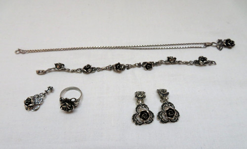 Vintage teka schmuck set - vintage,