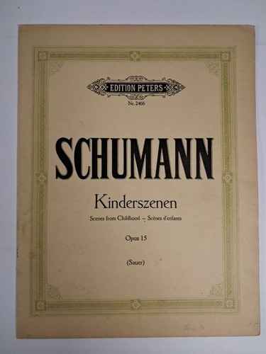 Noten schumann kinderszenen - -,