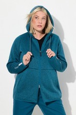 Ulla Popken Damen Strickfleece