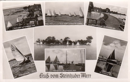 Steinhuder meer mehrbildkarte - meer,,