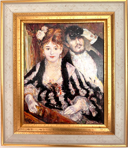 Die loge handgemaltes - die, loge,