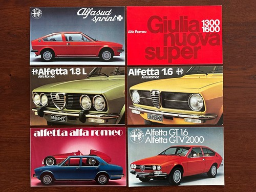 Prospekte brochures alfa - prospekte, /