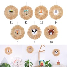 50cm Bast Wandbehang Dekor