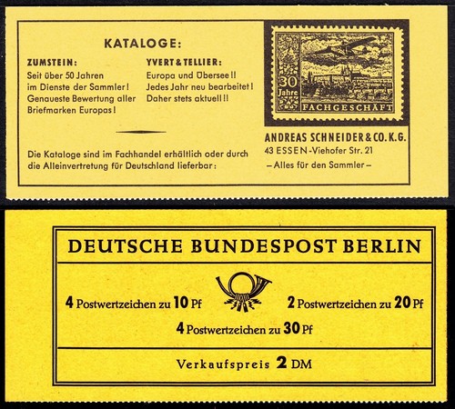 Berlin markenheftchen rlv - 5,
