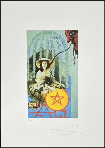 Salvador dali tarot 70 - dali,