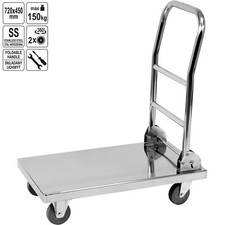 Edelstahl Transportwagen 150