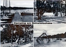 06-335 Ansichtskarte Goyatz Jessern Schwielochsee Camping Spreewald Lausitz DDR