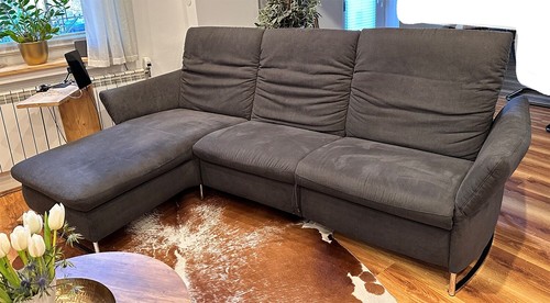 Neuwertige couch anthrazit - neuwertige,