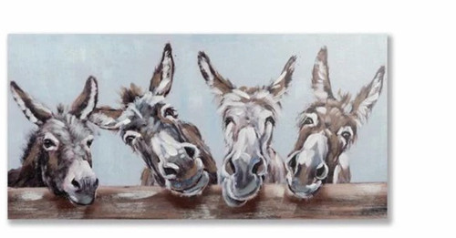 Formano wandbild lustige esel - formano,
