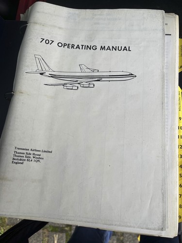 Rarität boeing 707 kiste - boeing,