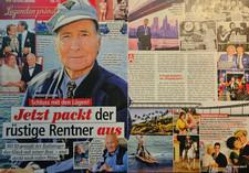 Freddy Quinn - A4 Bericht - Clipping (2seitig) - ca. 20 x 30 cm - Presse