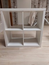 kallaxregal 4×4 weiß 77×77×40 cm gebraucht von Ikea im fast neuwertigen Zustand 