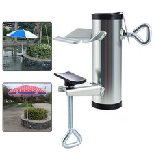 Verstellbarer Sonnenschirmständer Metall Sonnenschirmständer Drainage Design p