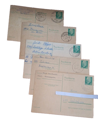 Ddr postkarten walter - ddr,