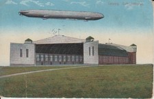 AK  Leipzig  (Luftschiffhafen)  1916 Feldpost