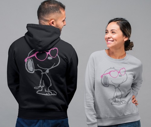 Peanuts snoopy herzfarben - snoopy,