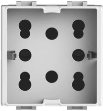 SIDE Doppel Steckdose für BTicino Matix 4B.AM.H21 Adapter Stecker 4 BOX SRL E05