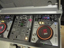 PIONEER CDJ DJM 400 - 440 SET NEUWERTIG mit Flightcase