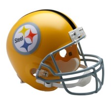 NFL Mini Helm Pittsburgh Steelers VSR4 Throwback 1962 Riddell Football Helmet