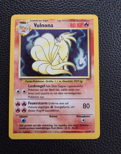 Vulnona pokémon karte - -,