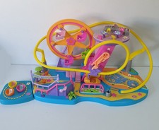 POLLY POCKET "POLLYWORLD" AMUSEMENT PARK PLAYSET Mattel 2002 Vintage Rarität RAR