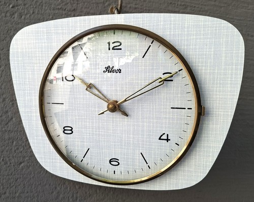 Silvor 50er retro küchenuhr - silvor,