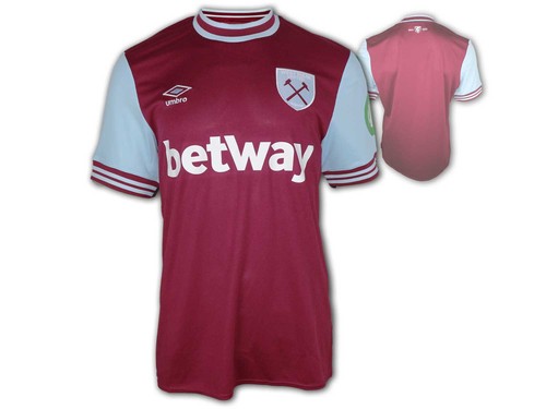 West ham united heimtrikot - west, 24