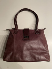 Vintage Hamled Hamburg Leder Tasche Cognac Braun Shoulder Hochwertig Top Zustand