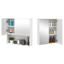 Spiegelschrank mit doppeltür - spiegelschrank,