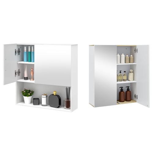 Spiegelschrank mit doppeltür - mit,