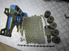 Demag Kettenführung  DK 1 / 3m Kette / Kettenanschlagstück / Anschlagpuffer