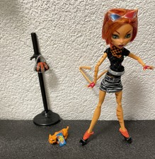 ✿● Mattel Monster High Toralei Katze CAT Basic Pet CAT Haustier No 9 Fashion