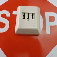 3fach Analog Dose Aufputz AP TAE NFN  Nebenst. Fernmelde Nebenst f. Eumex 800 