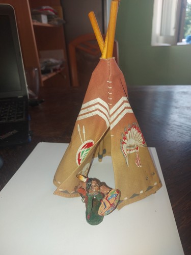 Tipi zelt diorama mit - zelt,