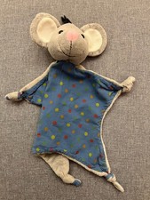 Schmusetuch Sunkid Bambia Maus Mäuschen grau blau Schnuffeltuch Kuscheltuch