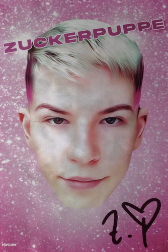 Zuckerpuppe fabi a4 poster - fabi,