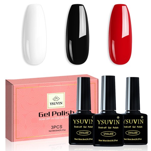 Gel nagellack set - set, 3