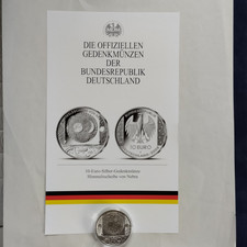 10 Euro-Silber-Gedenkmünze, Himmelsscheibe von Nebra,  2008