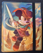 Disney Lorcana Mythen 4-Pocket 80 Karten Sammel-Album Mappe Micky Mouse Maus
