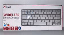 Trust Nado Bluetooth Tastatur Wireless Kabellose Funktastatur FR Layout